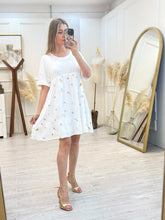 Cargar imagen en el visor de la galería, CHERIE - Vestido corto florecitas
