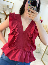 Cargar imagen en el visor de la galería, EDWINA - Blusa roja