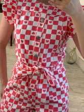Cargar imagen en el visor de la galería, KELLY - Jumper coral cuadros