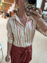 Cargar imagen en el visor de la galería, SAORI - Camisa rayas