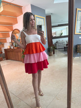 Cargar imagen en el visor de la galería, ALIA - Vestido corto multicolor