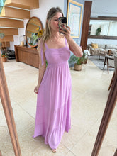 Cargar imagen en el visor de la galería, VICARIA - Maxi vestido lila