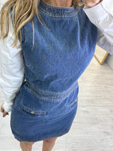 Cargar imagen en el visor de la galería, MIRABEL - Vestido corto denim