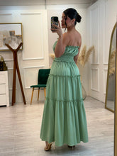 Cargar imagen en el visor de la galería, DALLAS - Maxi vestido verde