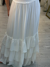 Cargar imagen en el visor de la galería, PIPER - Maxi vestido blanco