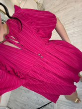 Cargar imagen en el visor de la galería, FELISSA - Vestido corto fucsia