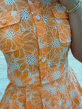 Cargar imagen en el visor de la galería, SHELBY - Set de falda naranja
