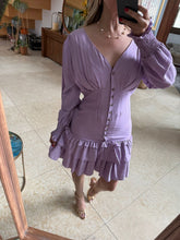 Cargar imagen en el visor de la galería, ALEXEI - Vestido corto lila