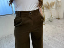 Cargar imagen en el visor de la galería, ISADORA - Pantalon cafe