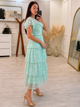 Cargar imagen en el visor de la galería, CANDACE - Maxi vestido verde
