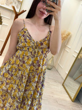 Cargar imagen en el visor de la galería, JOLENNE - Vestido estampado tirantes