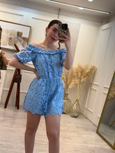 Cargar imagen en el visor de la galería, IANTHE - Jumper azul claro tirantes
