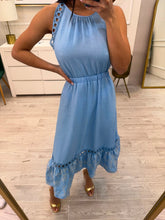 Cargar imagen en el visor de la galería, MAEVE - Vestido midi azul