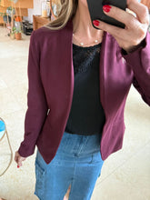 Cargar imagen en el visor de la galería, JOLETTE - Blazer granate