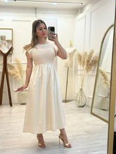 Cargar imagen en el visor de la galería, JULISSA - Maxi vestido beige