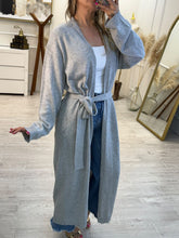 Cargar imagen en el visor de la galería, GARAZI - Cardigan gris
