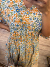 Cargar imagen en el visor de la galería, ARETHA - Maxi vestido estampado