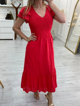 Cargar imagen en el visor de la galería, RIO - Maxi vestido rojo