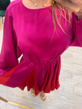 Cargar imagen en el visor de la galería, SORAIDA - Vestido bicolor