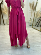 Cargar imagen en el visor de la galería, ESPERANZA - Maxi vestido fucsia