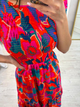 Cargar imagen en el visor de la galería, AVANI - Maxi vestido estampado multicolor