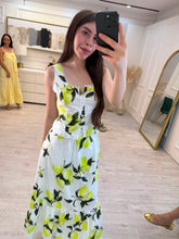 Cargar imagen en el visor de la galería, DOROTEA - Set blusa y falda limones