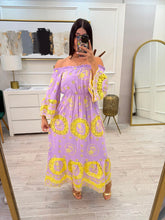 Cargar imagen en el visor de la galería, PAMELA - Maxi vestido lila
