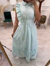 Cargar imagen en el visor de la galería, MAZIE - Maxi vestido menta