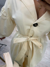 Cargar imagen en el visor de la galería, FERNANDA - Vestido midi hueso