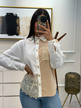 Cargar imagen en el visor de la galería, BARBARA - Camisa bicolor