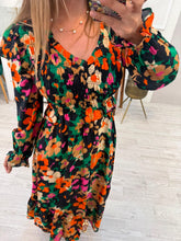 Cargar imagen en el visor de la galería, OLIVIA - Maxi vestido estampado