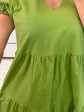 Cargar imagen en el visor de la galería, REBECA - Maxi vestido verde