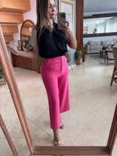 Cargar imagen en el visor de la galería, FREESIA - Pantalón corte culotte de pinza