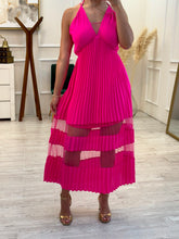 Cargar imagen en el visor de la galería, MURPHY - Maxi vestido fucsia