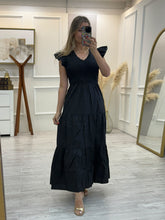 Cargar imagen en el visor de la galería, ASPEN - Maxi vestido negro