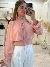 Cargar imagen en el visor de la galería, ESMERALDA - Blusa rosa viejo