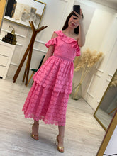Cargar imagen en el visor de la galería, MERLINA - Maxi vestido rosa