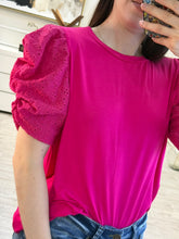 Cargar imagen en el visor de la galería, LORELEI - Blusa rosa mexicano