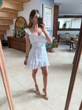 Cargar imagen en el visor de la galería, AILEEN - Vestido corto blanco