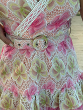 Cargar imagen en el visor de la galería, CLAUDINE - Vestido corto floral