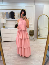 Cargar imagen en el visor de la galería, TAMARA - Maxi vestido rosa