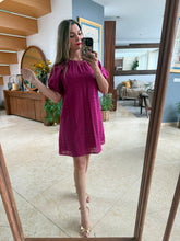 Cargar imagen en el visor de la galería, ASUNCION - Vestido corto violeta