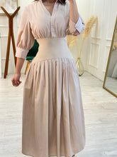 Cargar imagen en el visor de la galería, AMREN - Maxi vestido camel