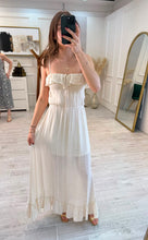 Cargar imagen en el visor de la galería, FARAH - Maxi vestido avena