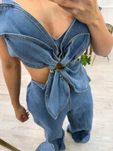 Cargar imagen en el visor de la galería, JUDY - Palazzo denim