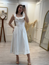 Cargar imagen en el visor de la galería, ALEXEI - Maxi vestido blanco