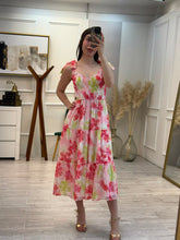 Cargar imagen en el visor de la galería, DANIELA - Maxi vestido estampado floral