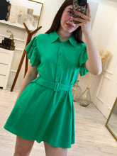 Cargar imagen en el visor de la galería, WHITLEY - Vestido corto verde