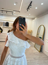 Cargar imagen en el visor de la galería, BRISEIDA - Maxi vestido blanco