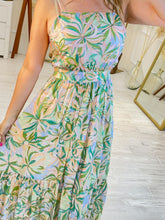 Cargar imagen en el visor de la galería, JAELA - Maxi vestido tirantes estampado